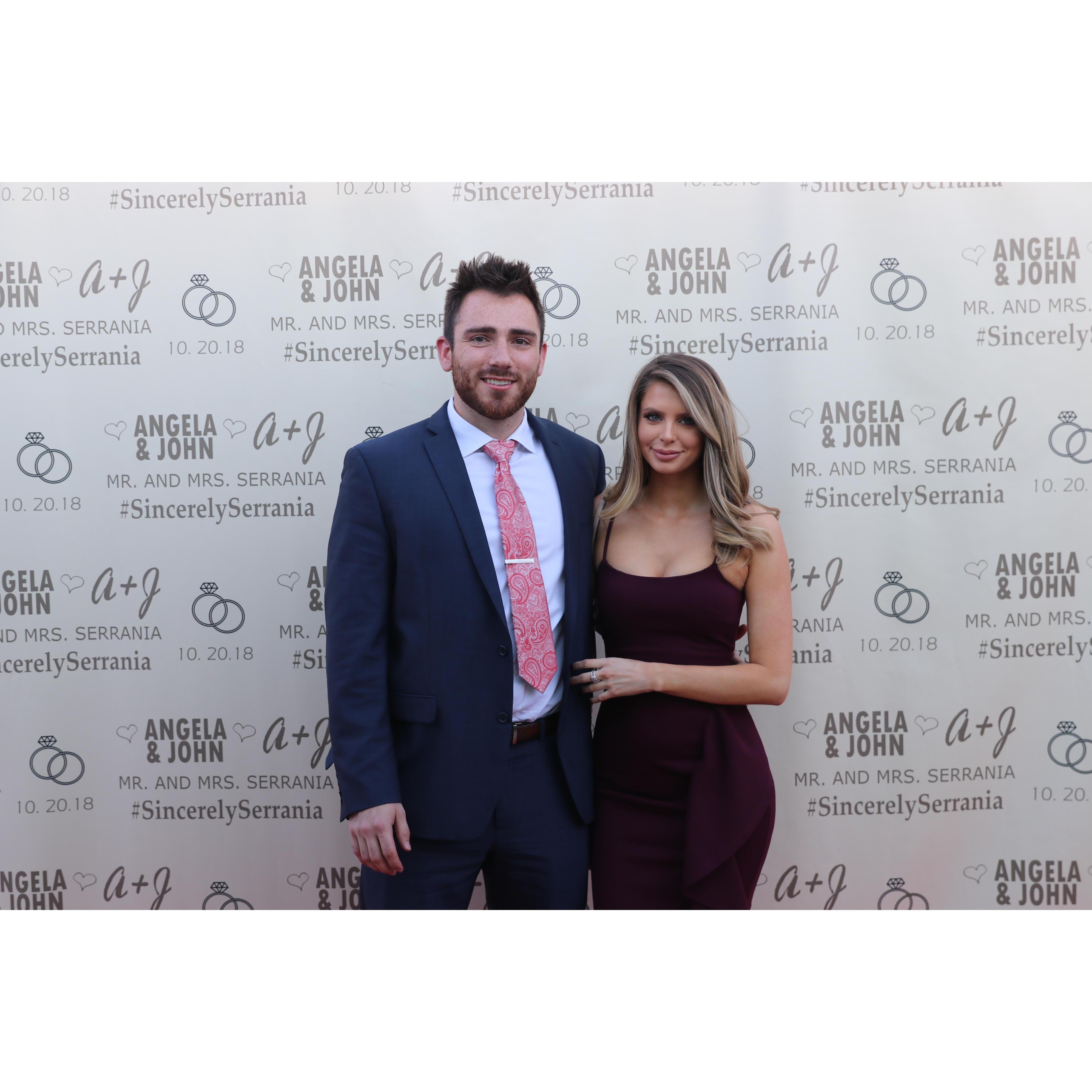 Olivia Riccio and Brian McCormack