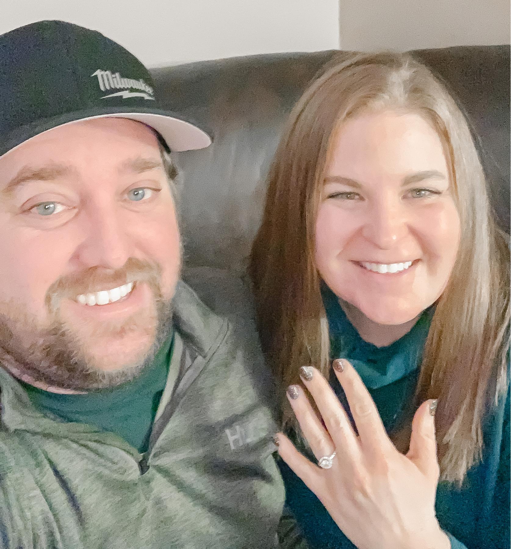 Shannon said yes! Christmas 2022 💍