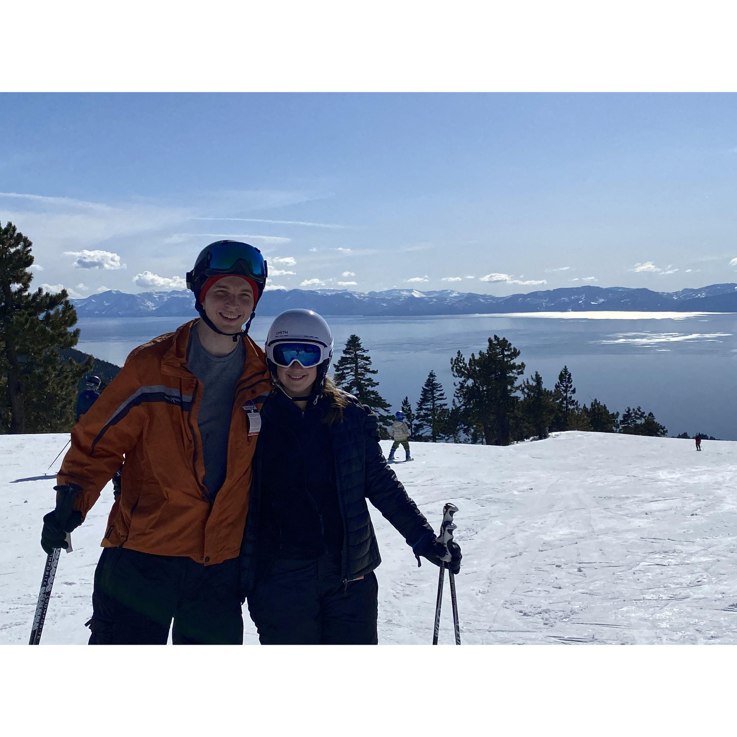 Our first (of many) ski trips