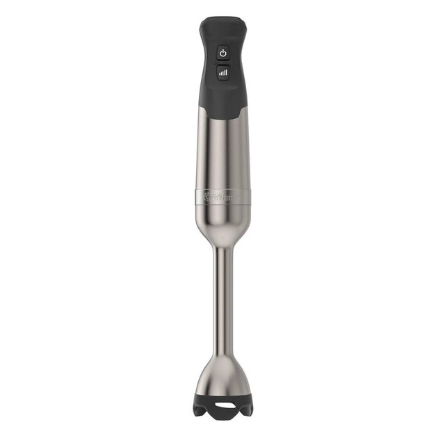 Vitamix 5-Speed Immersion Blender, Professional-Grade Hand Blender with 625-Watt Motor and Stainless-Steel Blade, Stainless Steel/Black