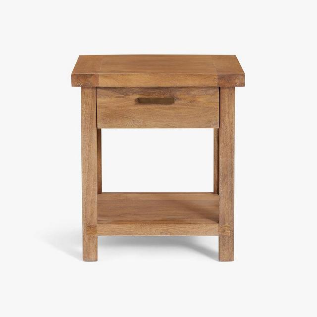 Reed 19" Nightstand, Antique Umber