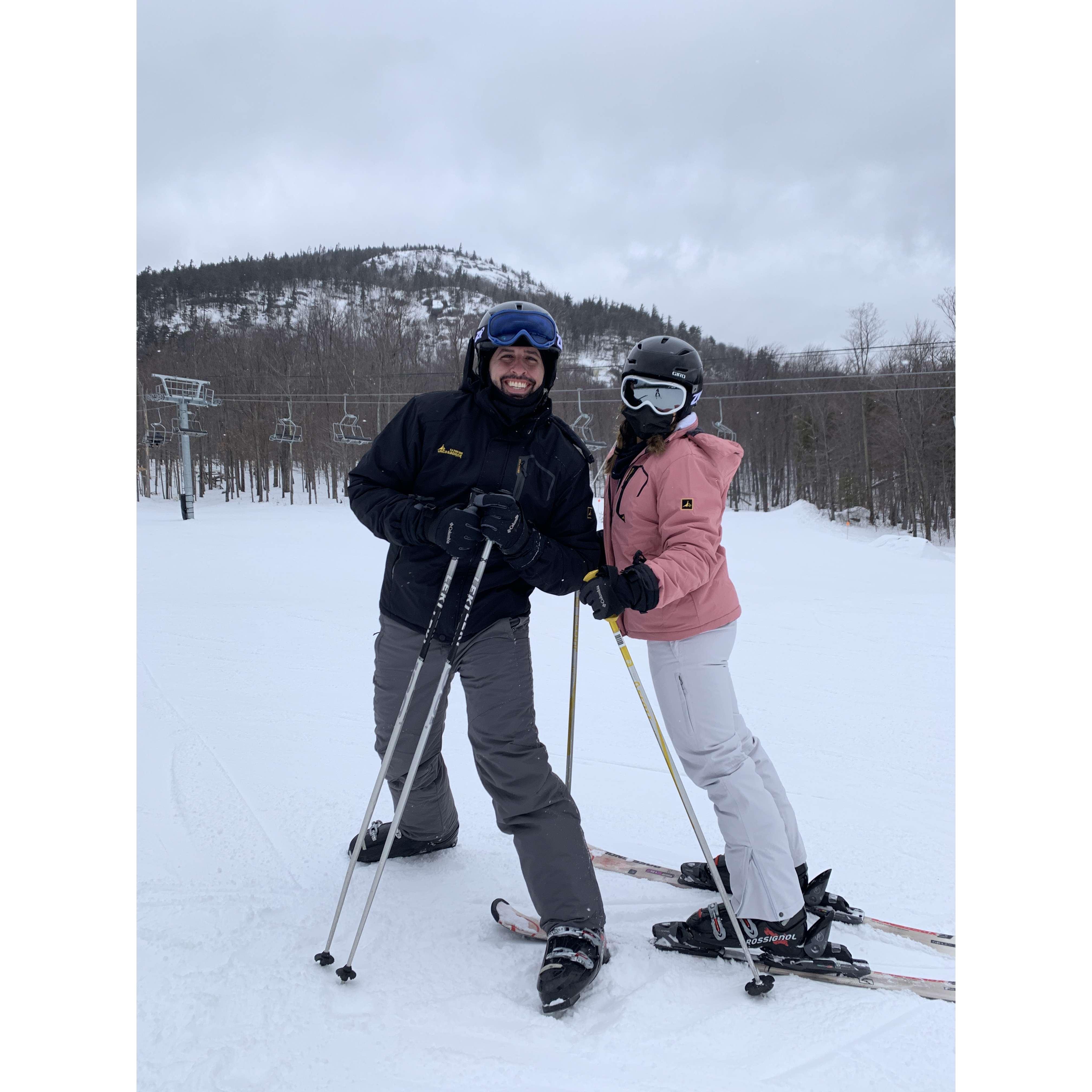 Our first ski trip