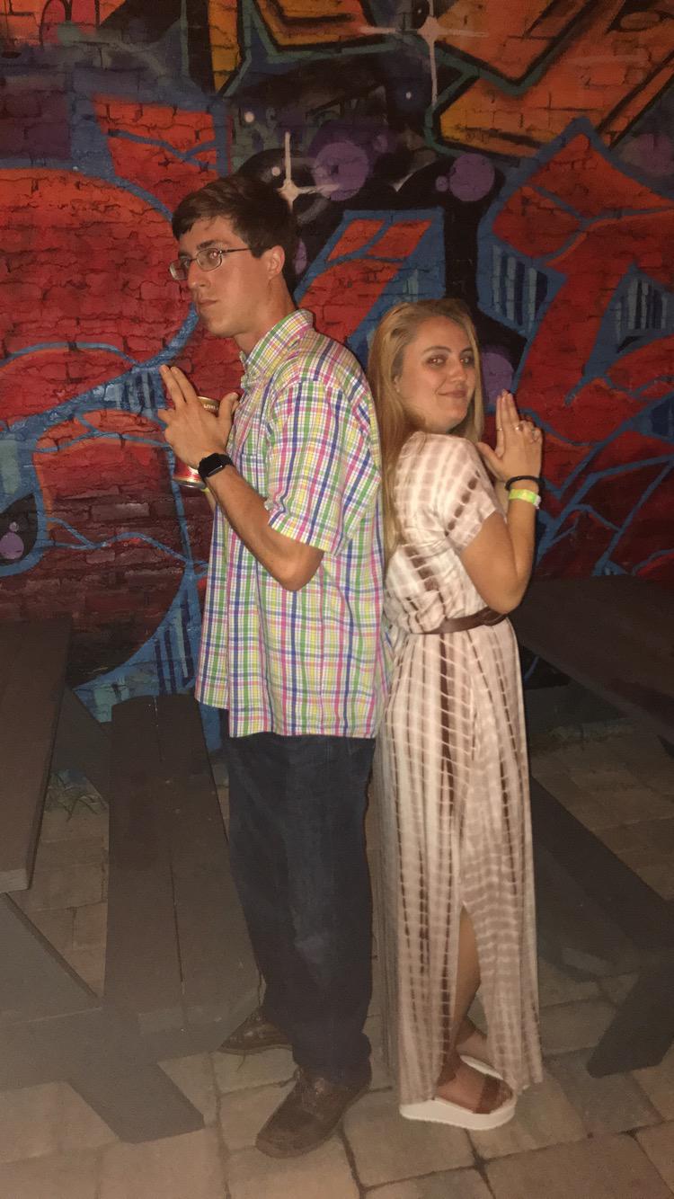 Our first pic together!