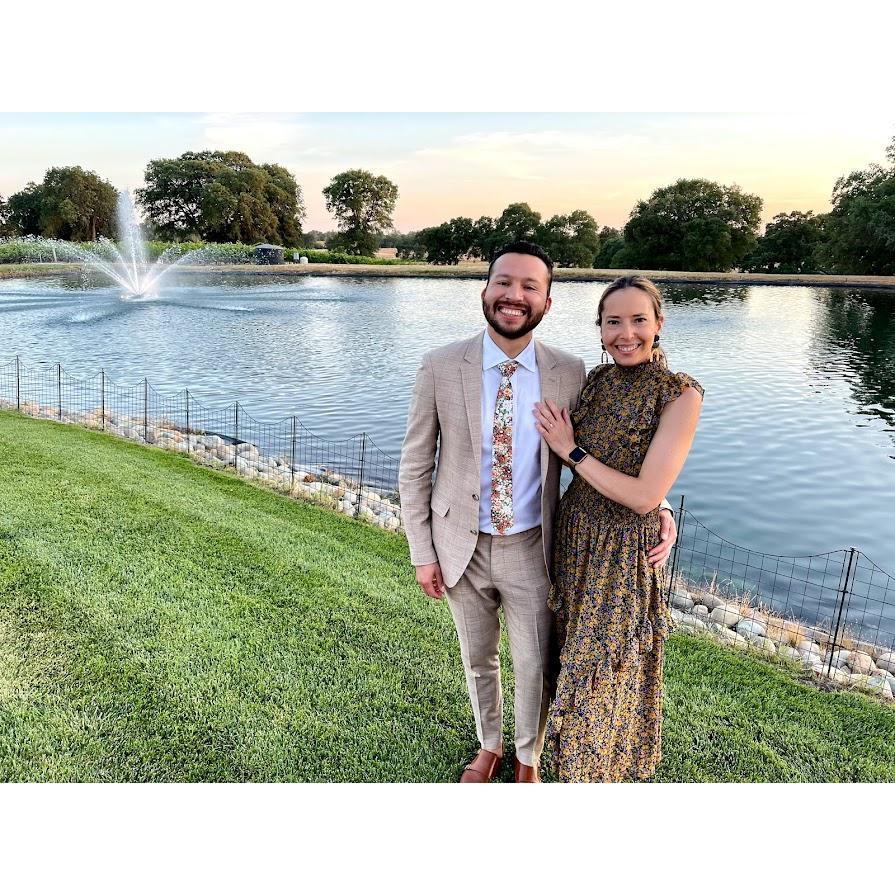 Celebrating at Sydney and Nick's wedding!