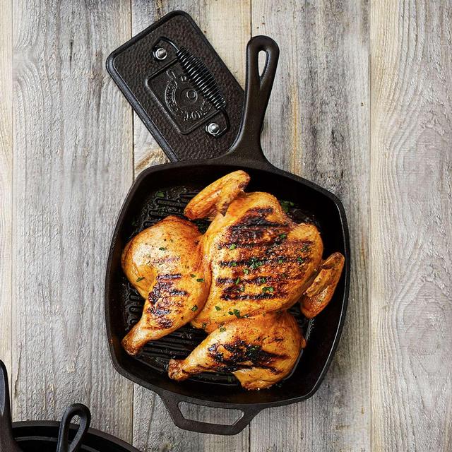 Lodge Square Grill Skillet, 10½"