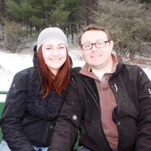 McK's first trip to Vermont! We were on a sleigh ride with Erin, Casey & Kendall to get their Christmas tree! November 2013