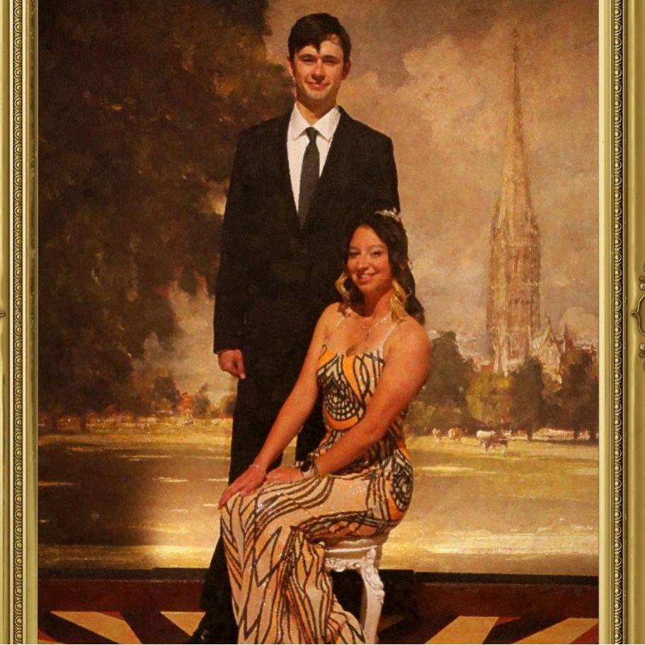 Early into our relationship I told Patrick he was going to a ball and to get all dressed up. No complaint, my Patrick delivered and we were certainly the talk of the town at the Bridgerton Experience.