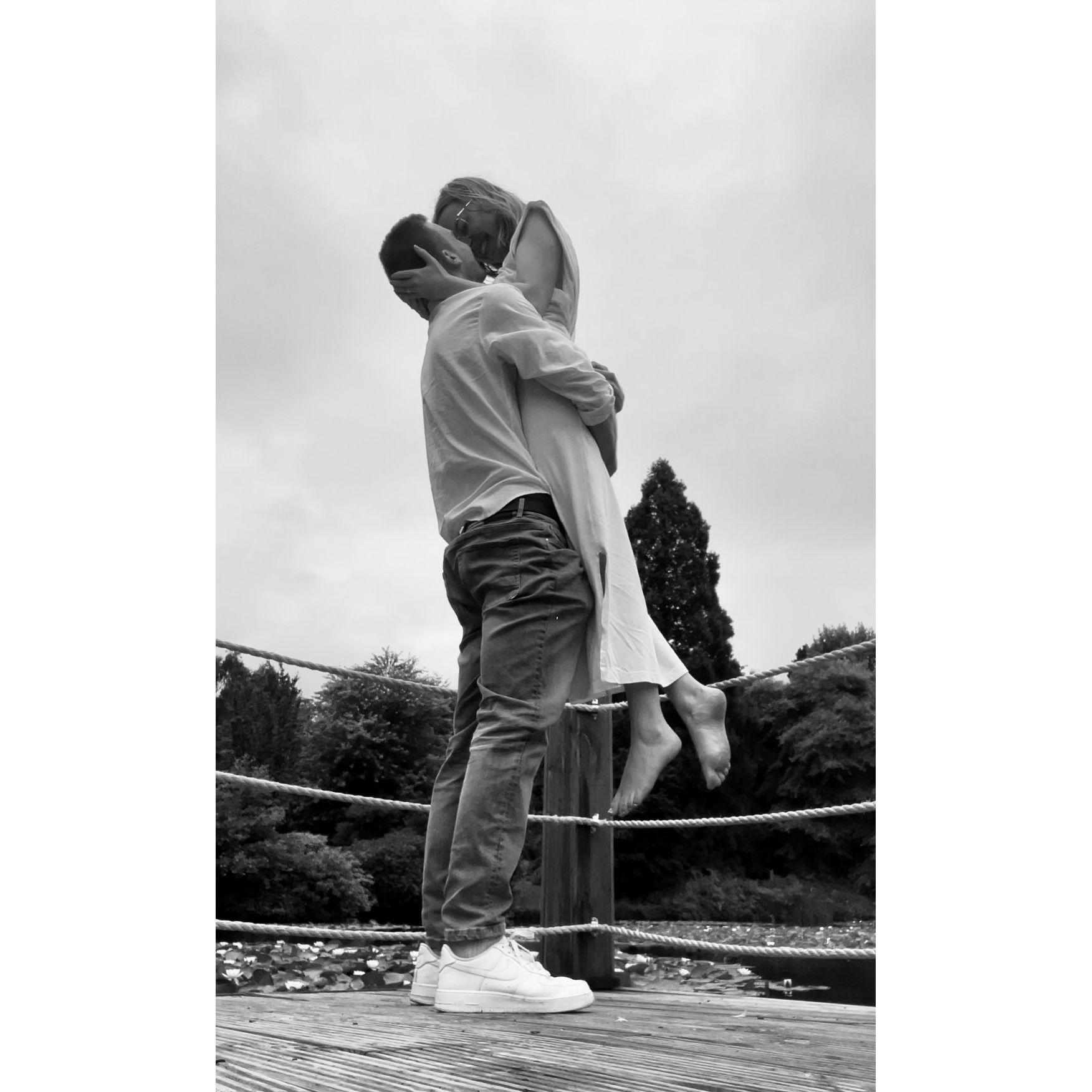 Right after we got engaged!