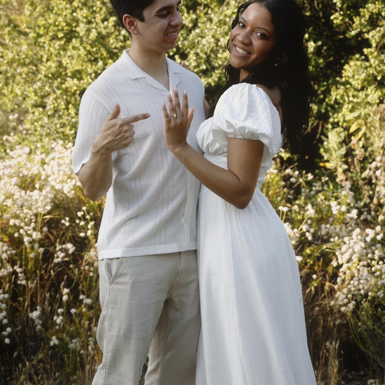 the soon to be weds! 🕊️