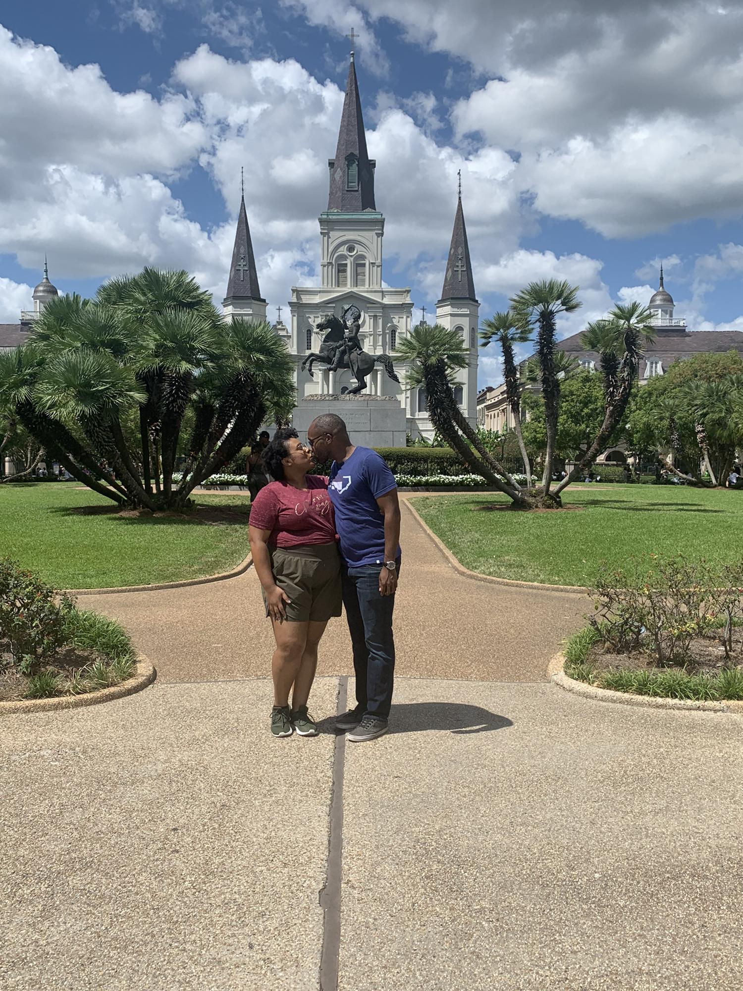 Robert and Siobhan in New Orleans, LA, 2019