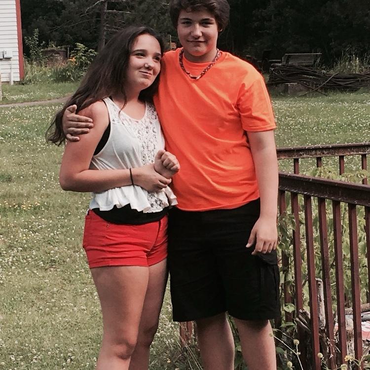 Another one of our very first pictures together!