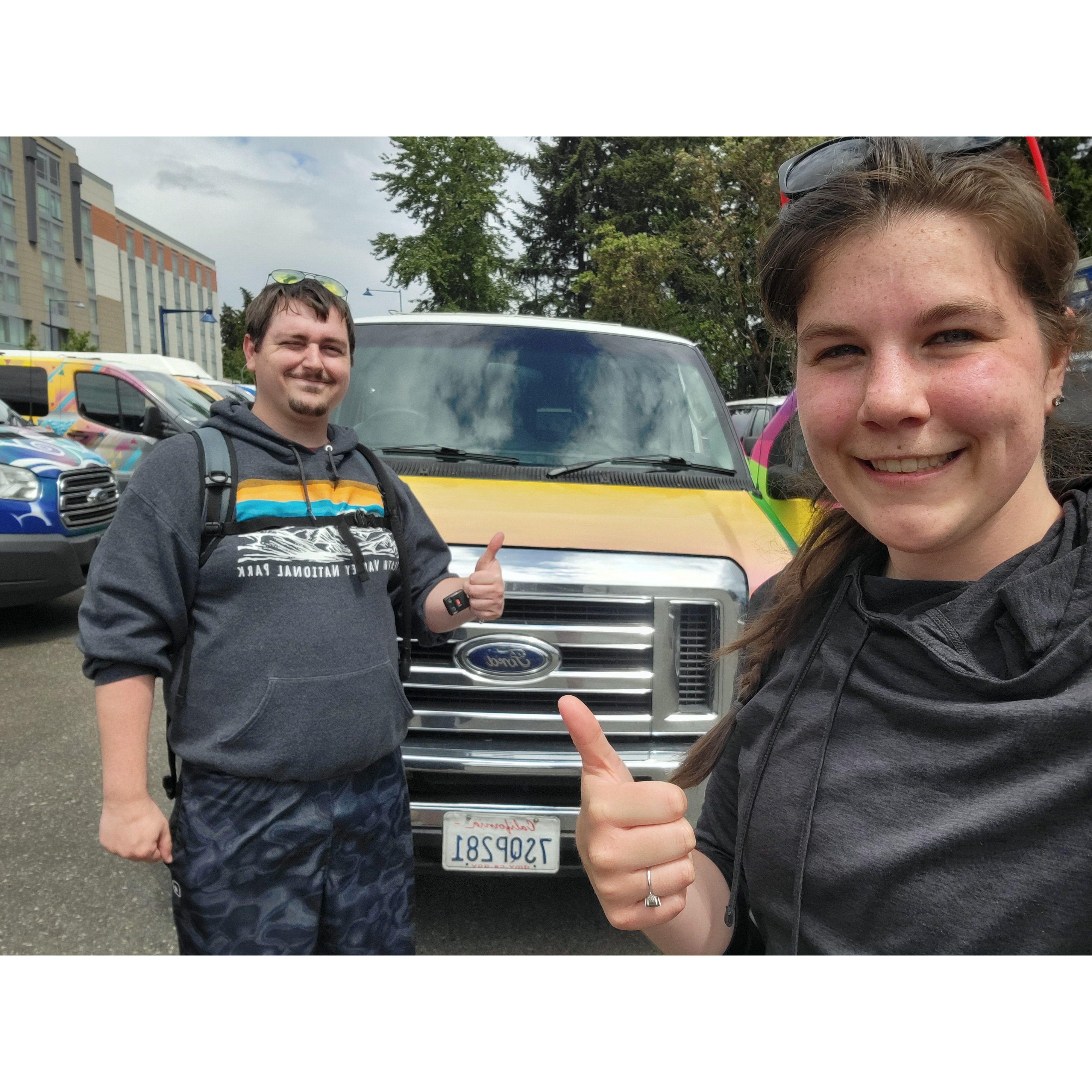 First Camper Van, WA, (2024)