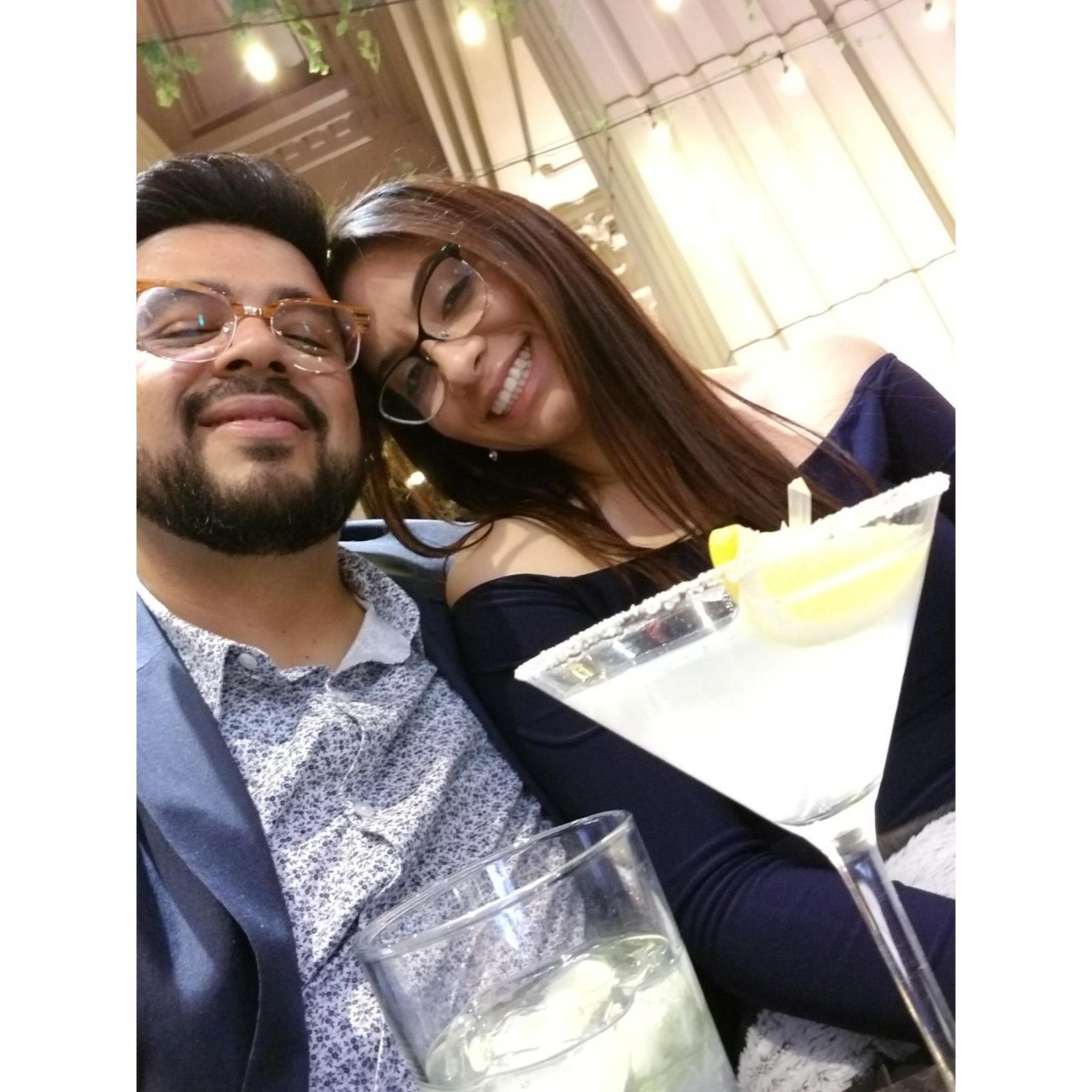 We ate and drank like royalty this night