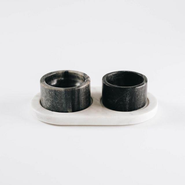 Marble Salt and Pepper Cellar