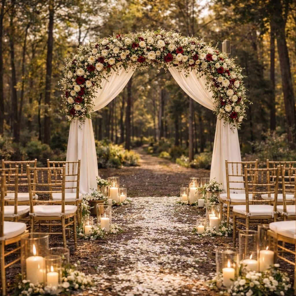 The aisle to our happily ever after