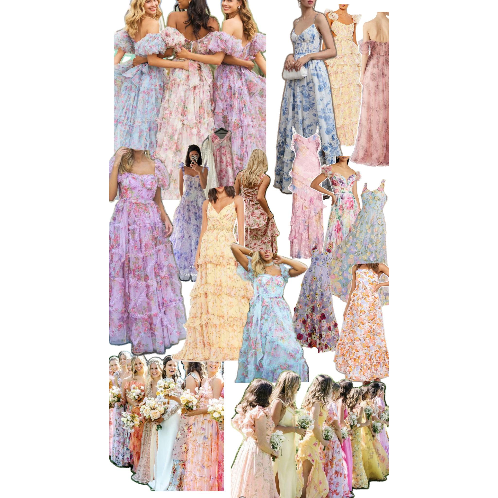 floral prints would be PERFECT