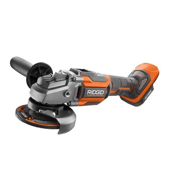 Ridgid 18-Volt OCTANE Cordless Brushless 4-1/2 in. Angle Grinder (Tool Only) (Non-Retail Packaging)