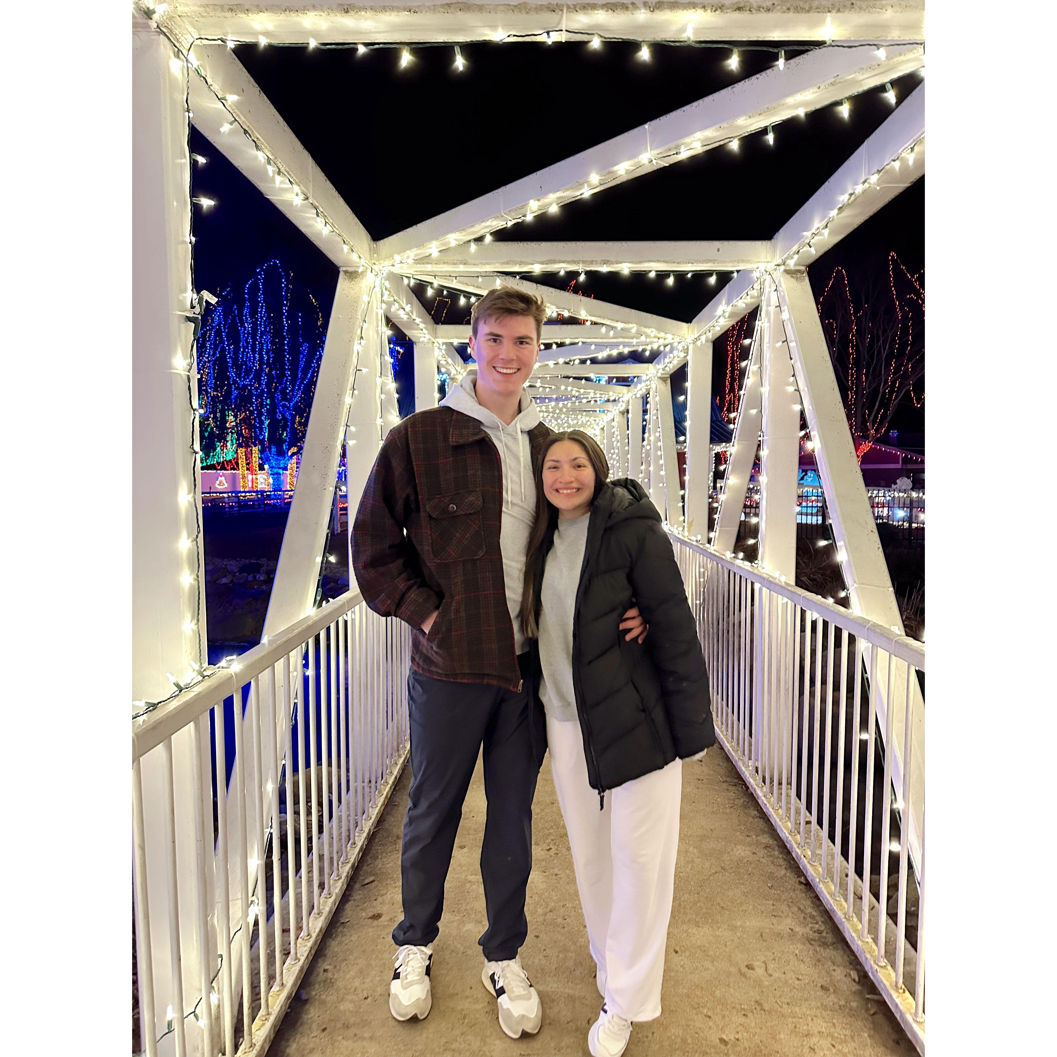 We cherish the christmases we get to spend together