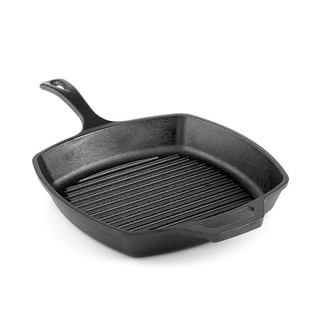 Lodge Logic Cast Iron Square 10.5" Grill Pan