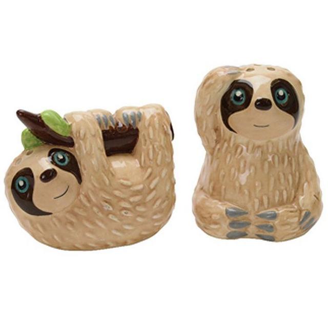 S/2 SLOTH SALTAND PEPPER