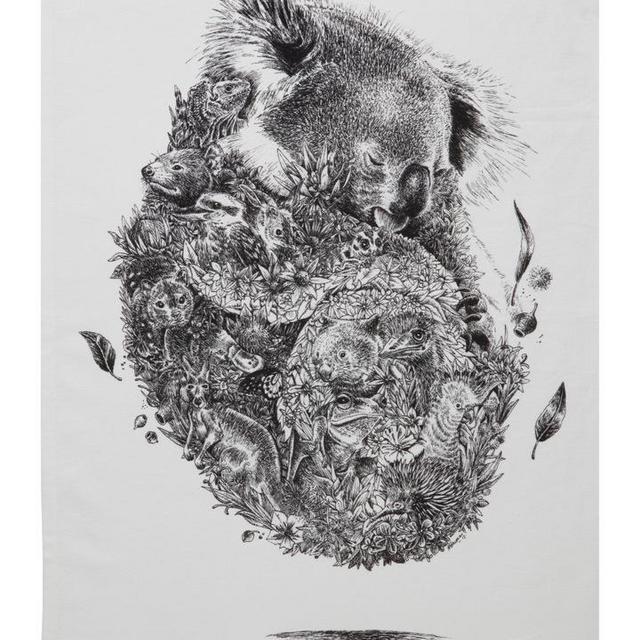 Maxwell & Williams  Marini Ferlazzo Tea Towel 50x70cm KoalaMarini Ferlazzo Tea Towel 50x70cm Koala