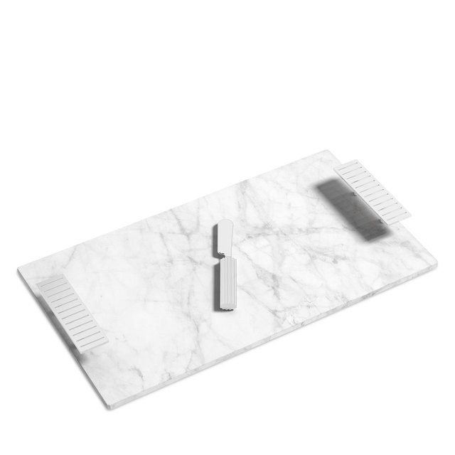ANNA new york Striations Cheeseboard & Knife