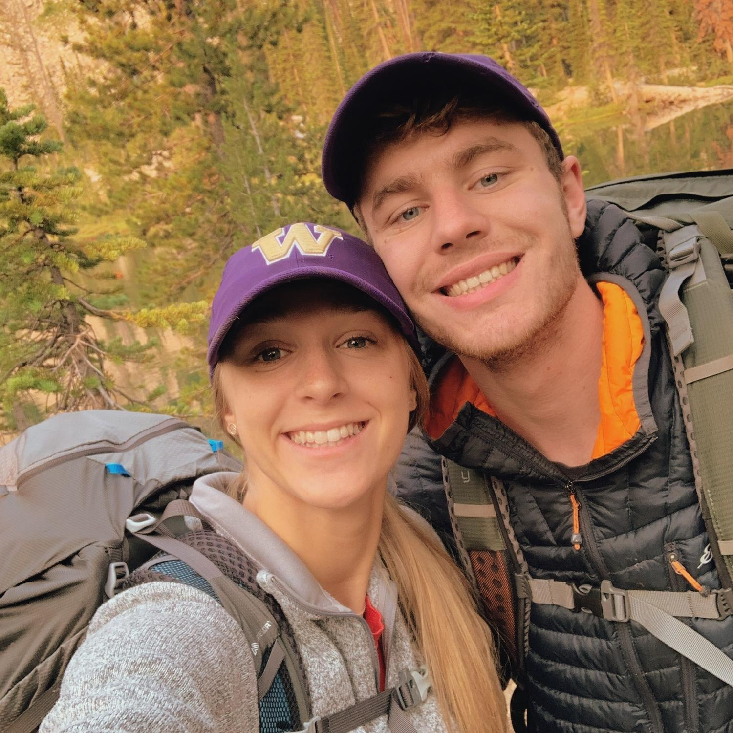 First backpacking trip in Idaho together!