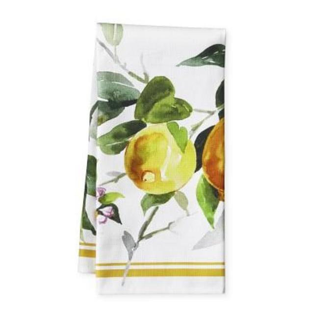Painterly Citrus Towels, Set of 2