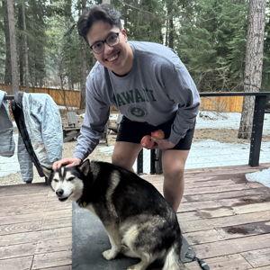 Get Icher his dog! (too many cats in the house)