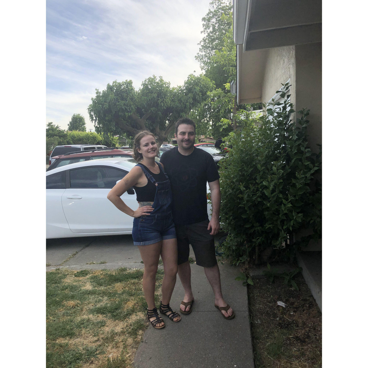 The day he met the parents!