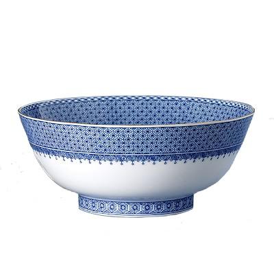 Mottahedeh Serve Bowl, Blue Lace