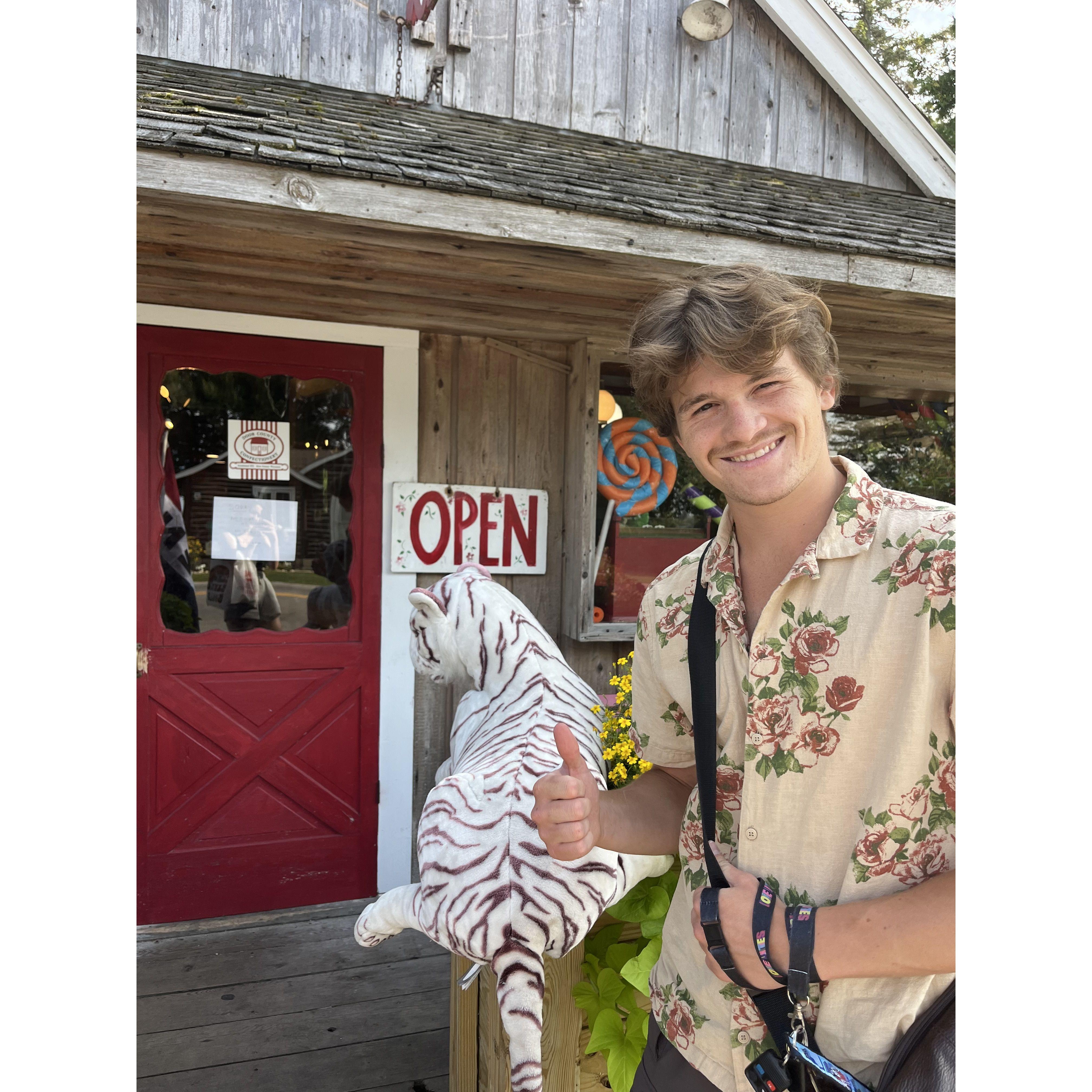 A fudge and candy shop in Door County...real homemade fudge!