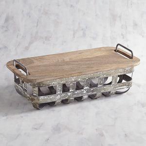 Weston Bread Basket with Serving Board