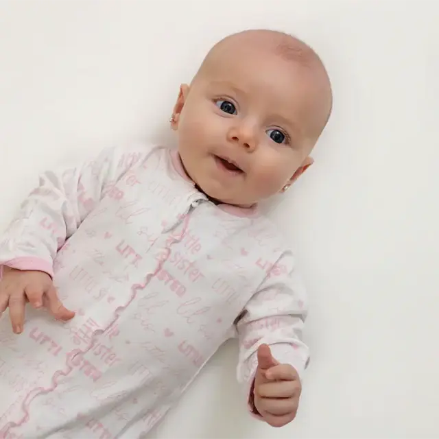 Little Sister Zipper Footie