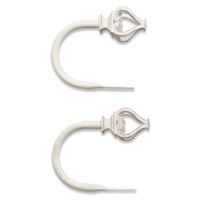 Bee & Willow™ Home Birdcage Holdbacks in Weathered White ( Set of 2)