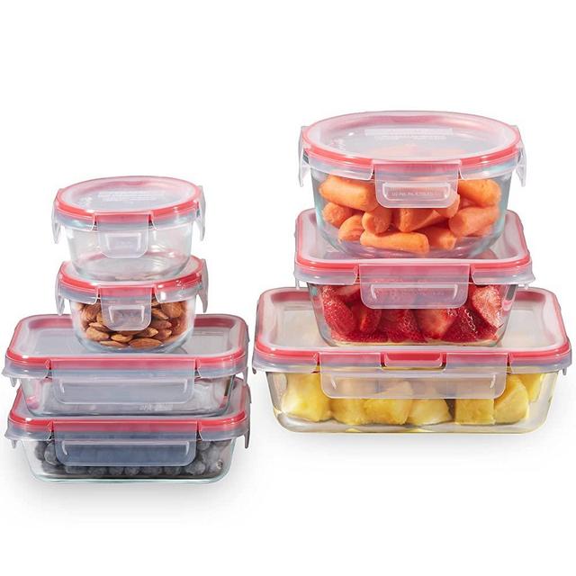 Pyrex Freshlock 14pc Mixed Set, Clear