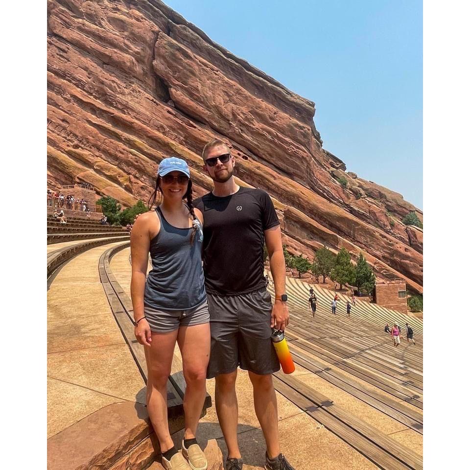 Red Rock Amphitheatre in Colorado (July 2021)