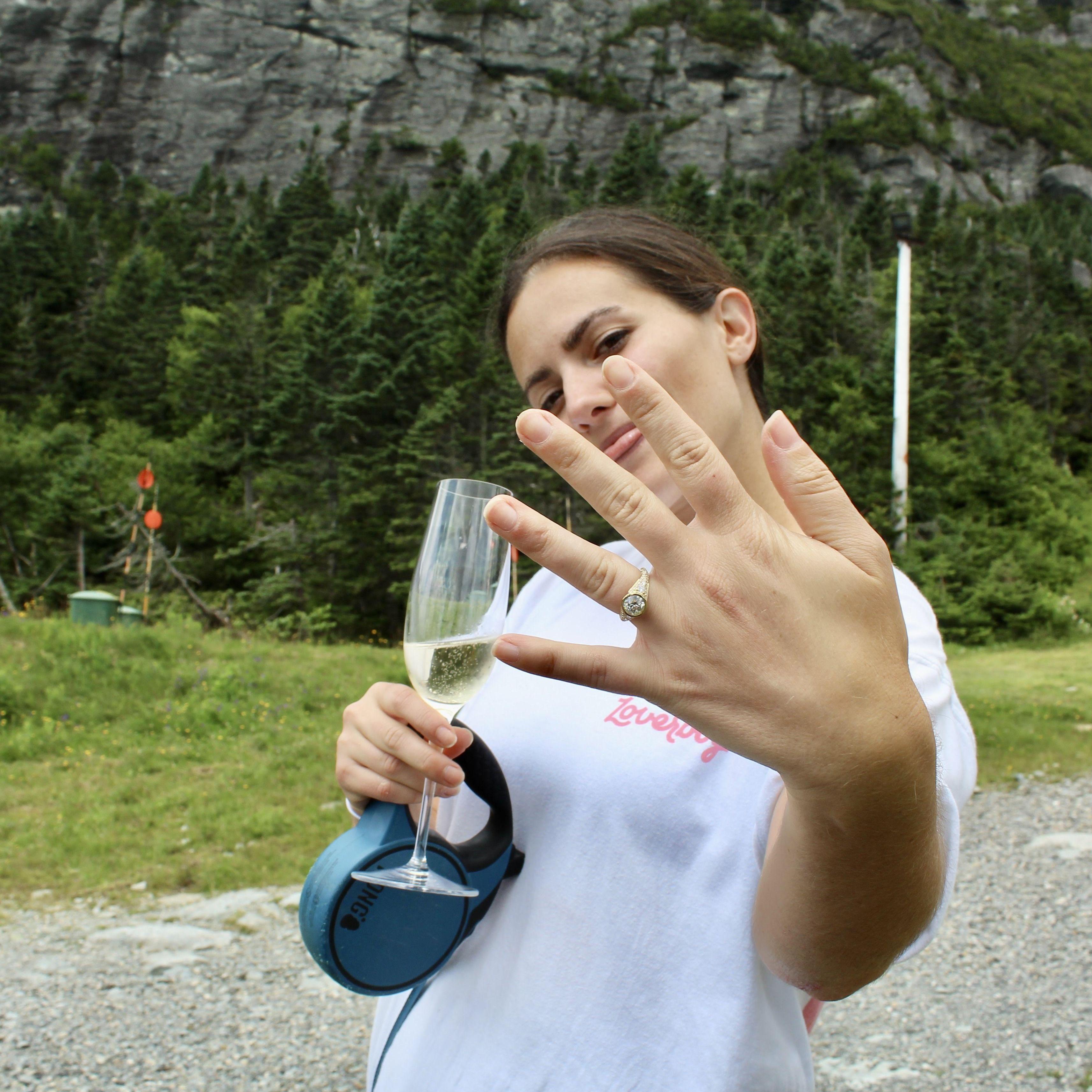 Mt. Mansfield Engagement!