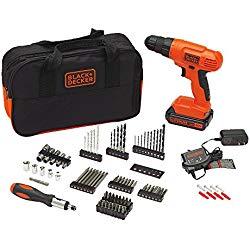 BLACK+DECKER LBXR20 Cordless Drill Project Kit with Extra Battery