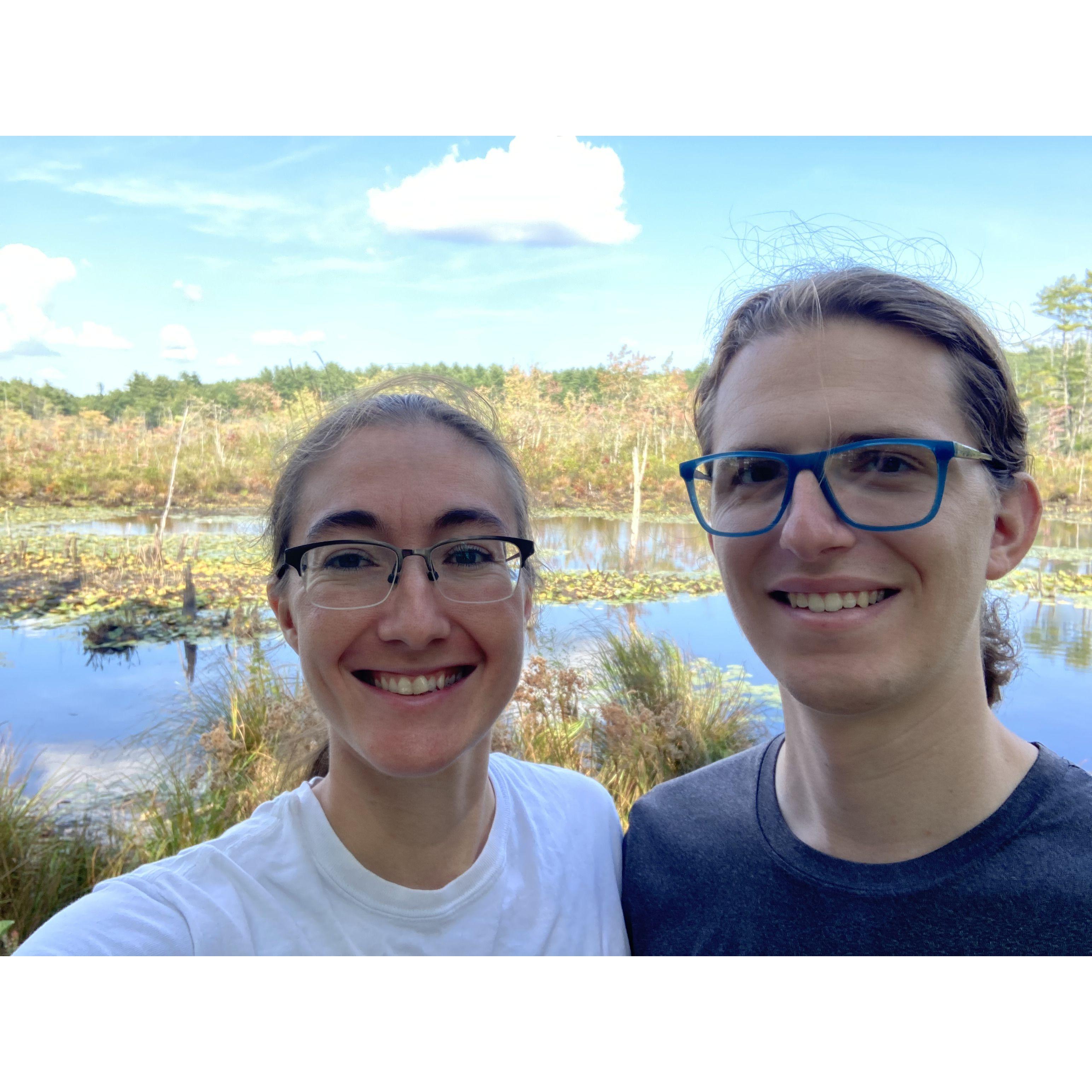 A lovely hike in the Assabet Wildlife Refuge