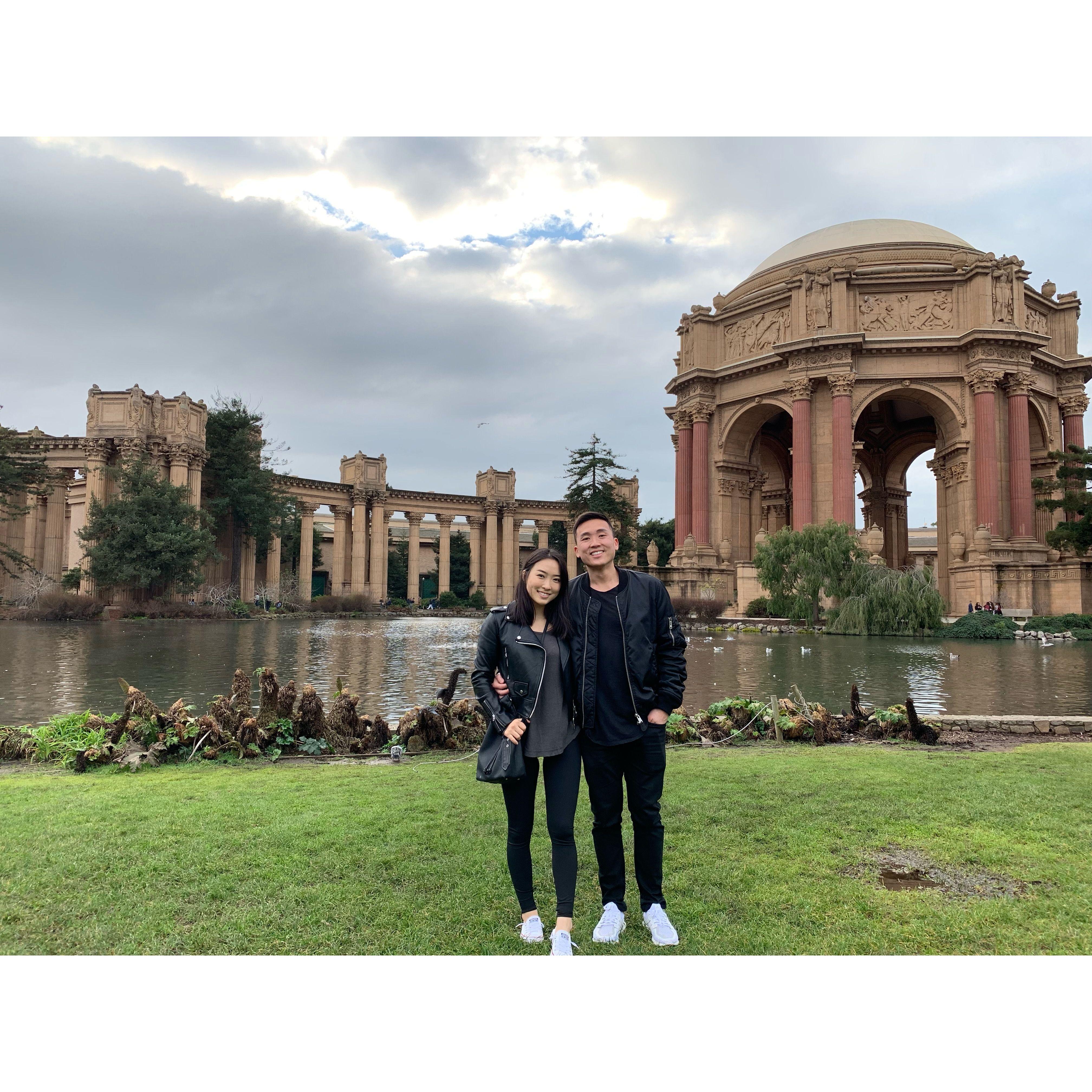 The weekend of our first date at Outside Lands in 2018!