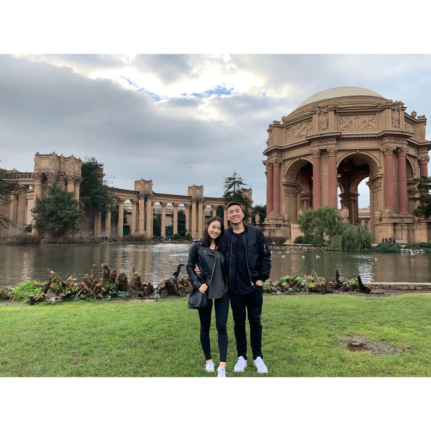 The weekend of our first date at Outside Lands in 2018!