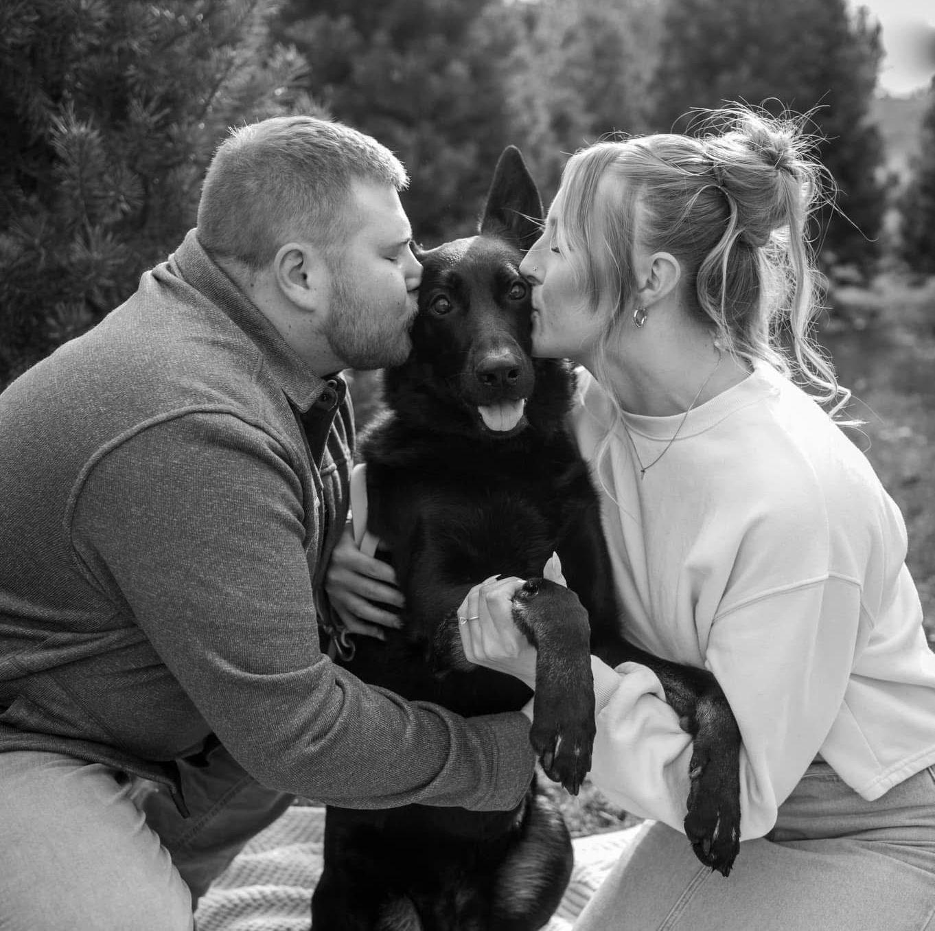 Lovin' on our Lou Lou girl!