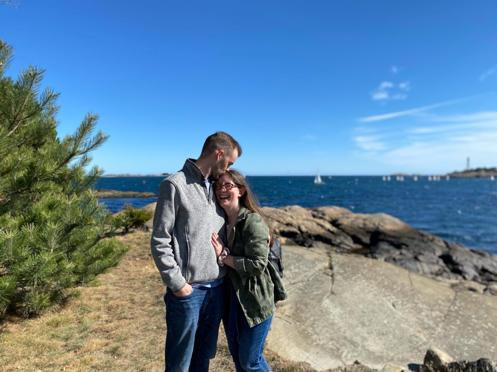 All laughs, pure joy in Marblehead, MA October 2020
