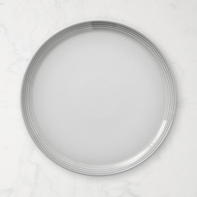 Le Creuset San Francisco Coupe Salad Plate, Set of 8, French Grey
