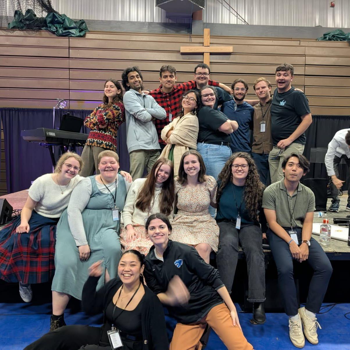 Serving at the Kairos YES Retreat with out friends!