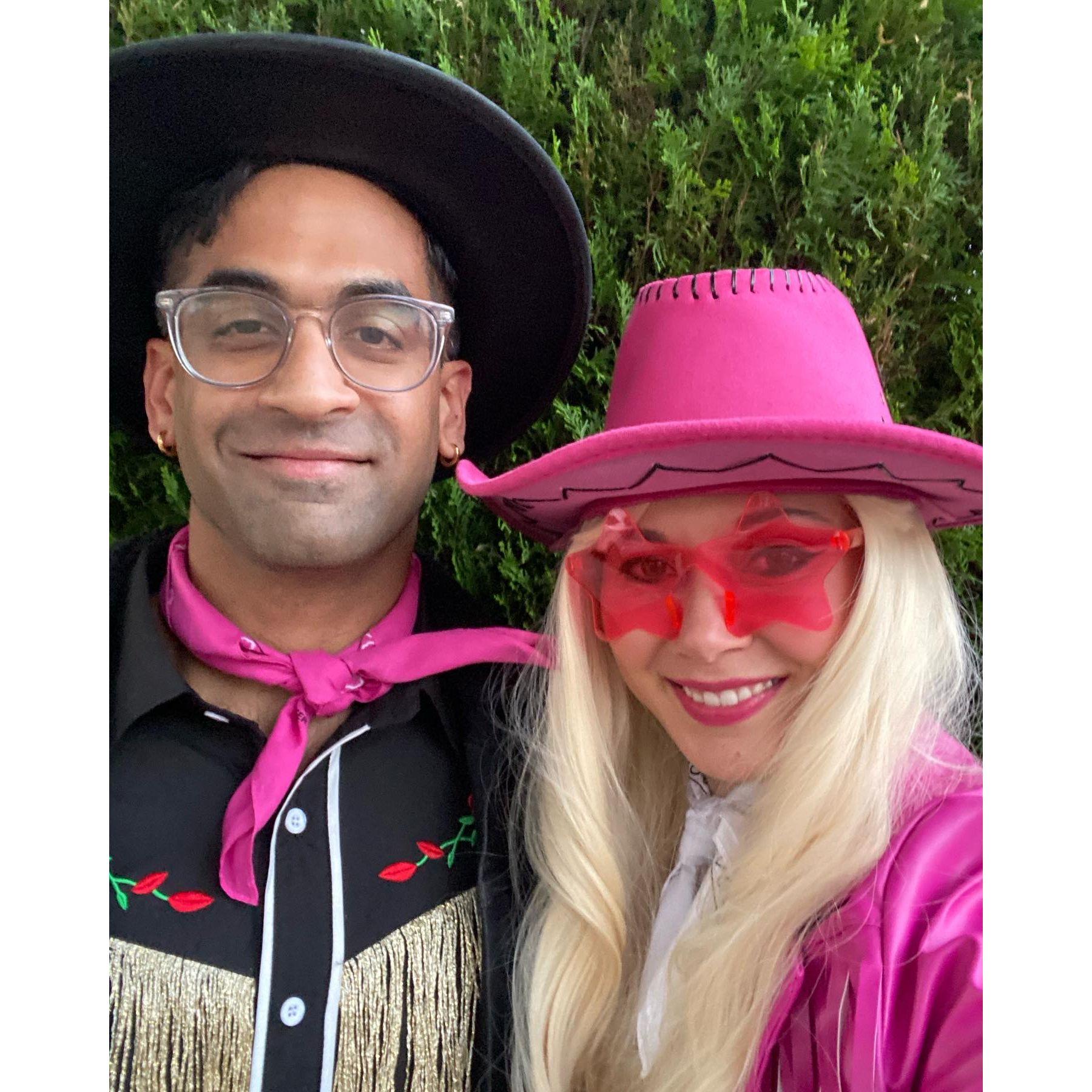 2022 Halloween, Barbie and Ken