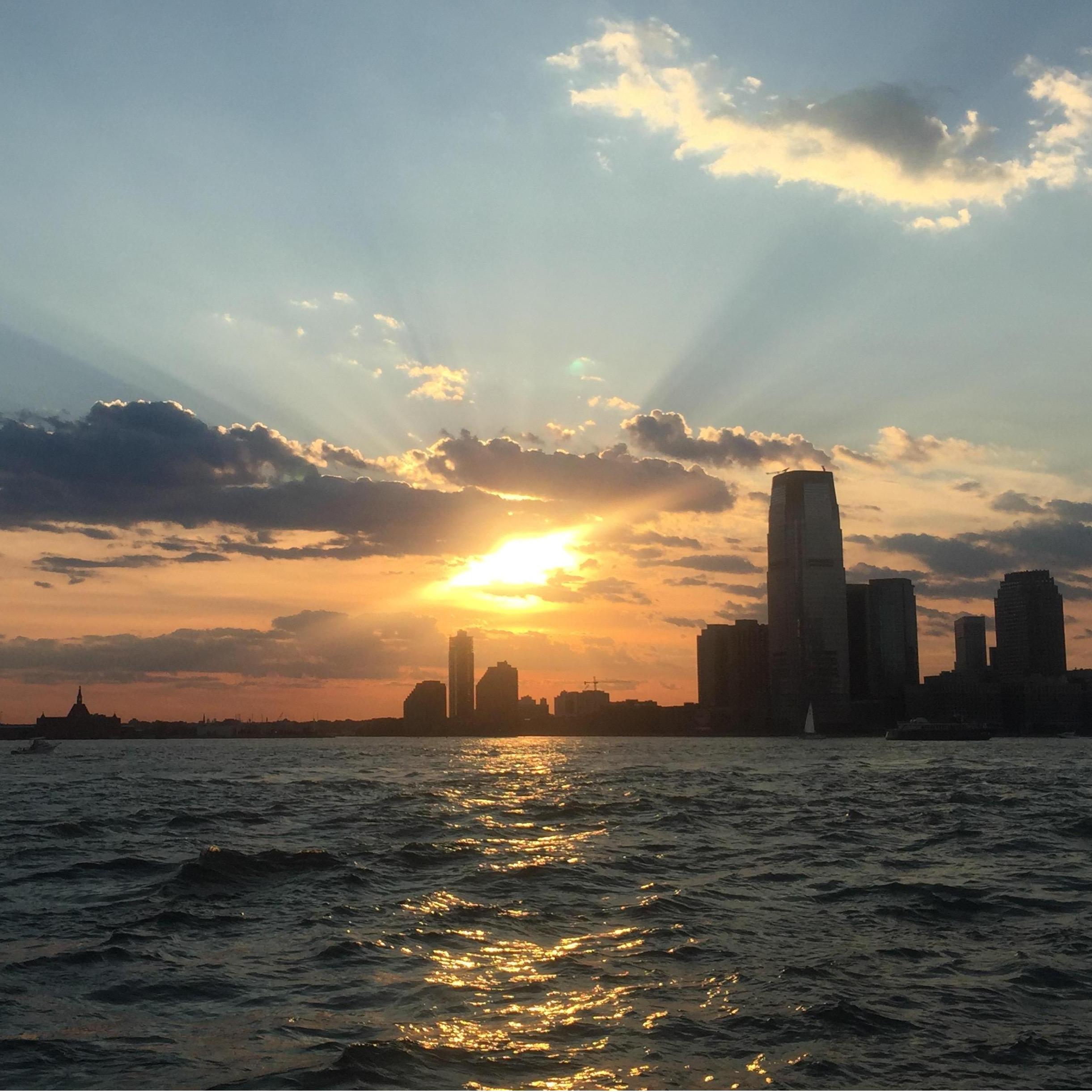 Lots of runs along the Hudson River