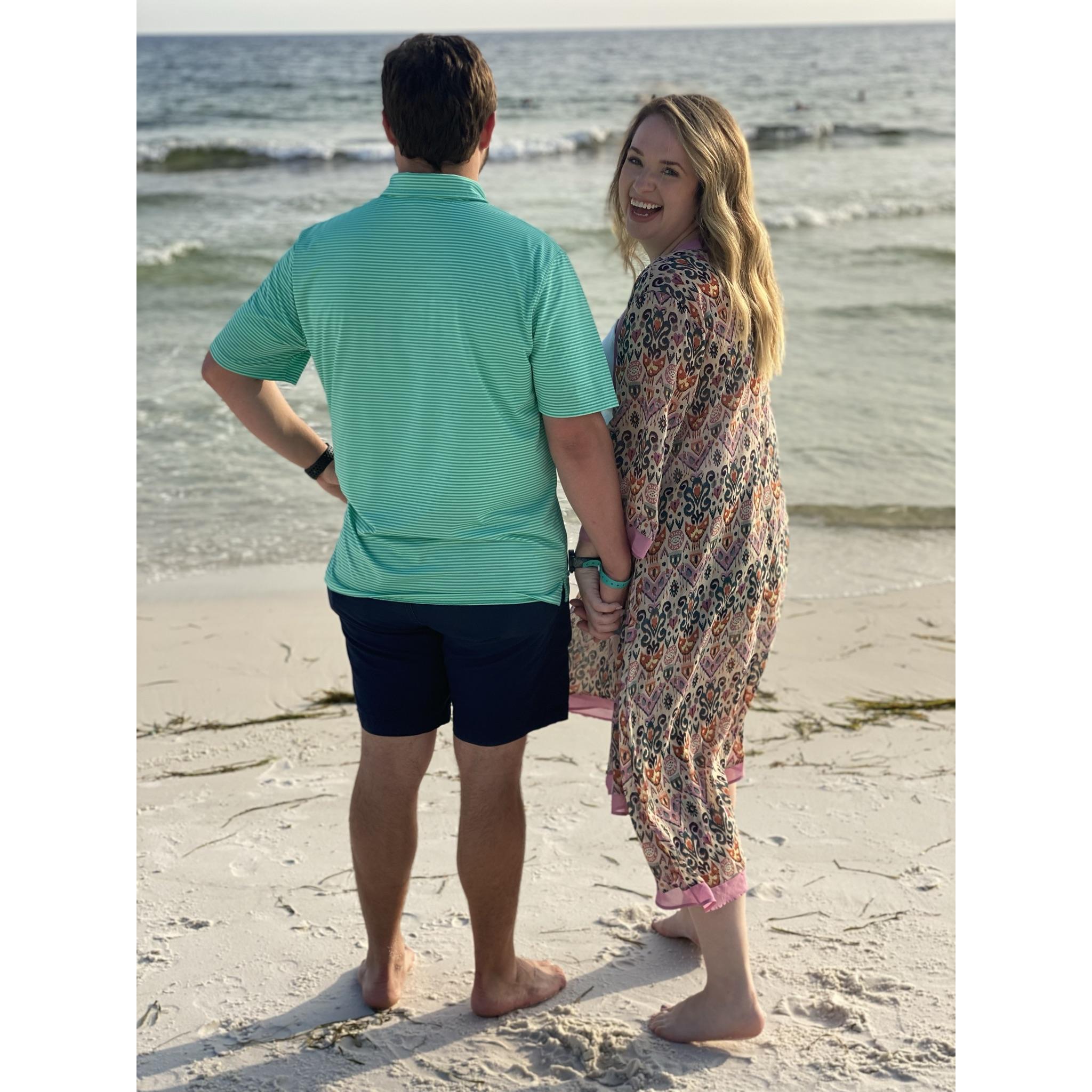 One of Megan's favorites from their beach photo session.
