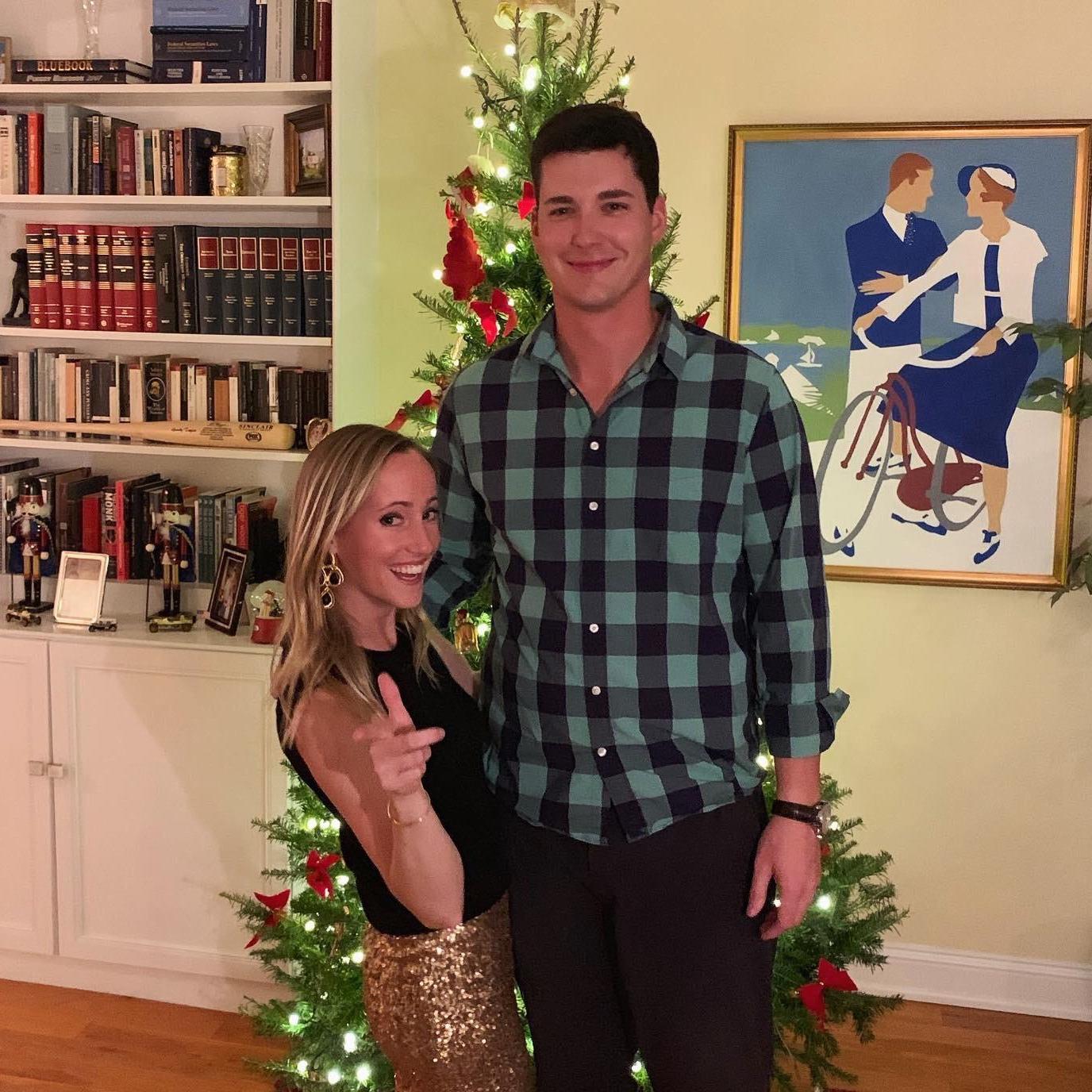 First holiday party together at our apartment